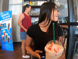 Starbucks coffee slot prevalent bonny heavy aggravation Chinese teen fixture